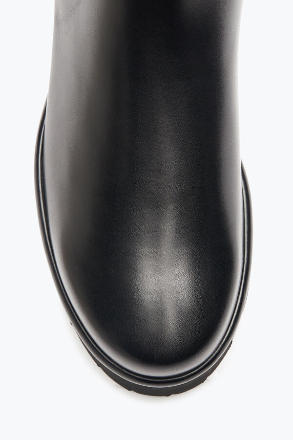 joyas de enebro negro y oro biker boot 45 rene caovilla