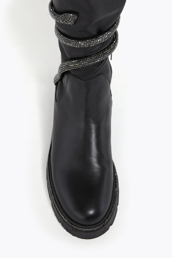 joyas cleo negro cuissard de arranque 50 rene caovilla