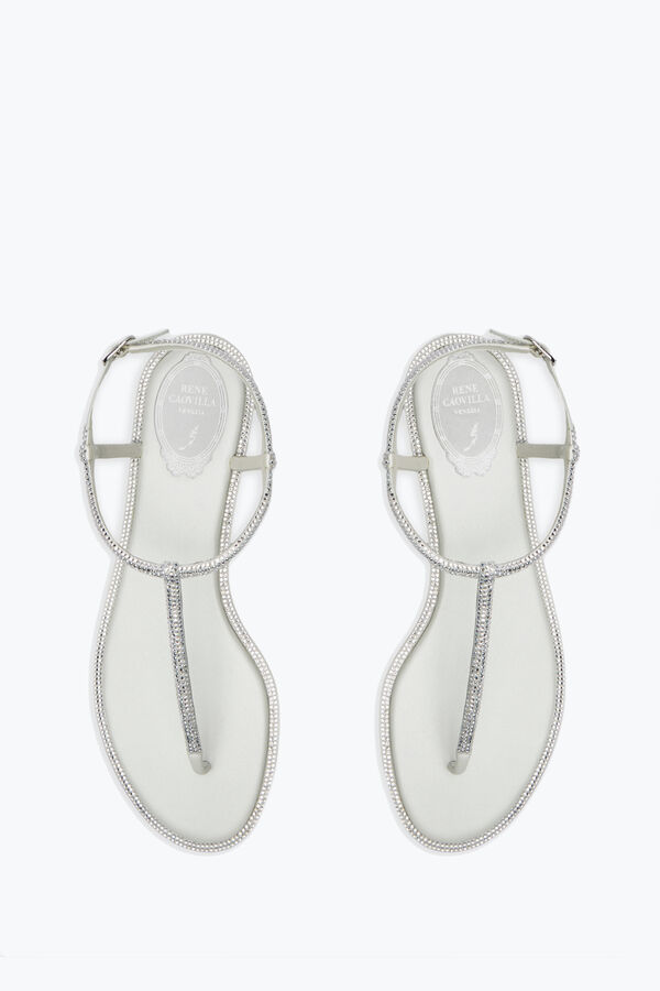 joyas diana cristal de marfil sandalia 10 rene caovilla