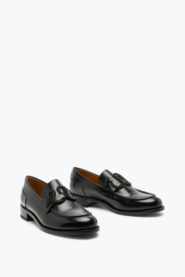 joyas morgana negro mocasines 20 rene caovilla