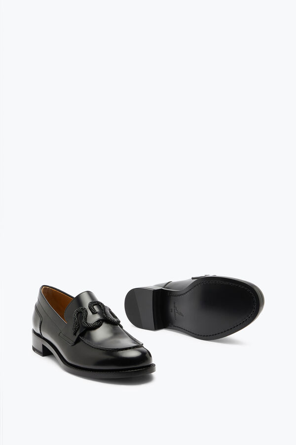 joyas morgana negro mocasines 20 rene caovilla