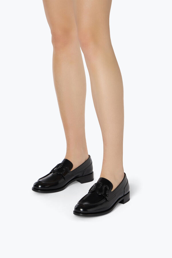 joyas morgana negro mocasines 20 rene caovilla