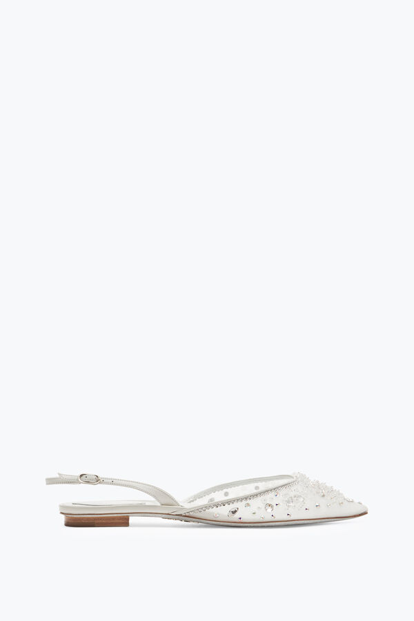 joyas de cenicienta blanca slingback 10 rene caovilla