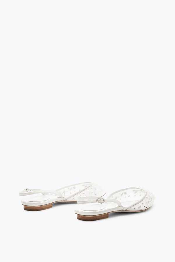 joyas de cenicienta blanca slingback 10 rene caovilla