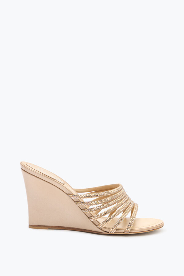 joyas guarnición completa powder pink mule 80 rene caovilla