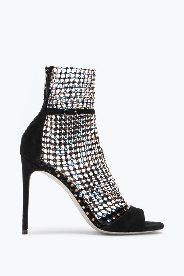 joyas galaxia negro sandalia 105 rene caovilla
