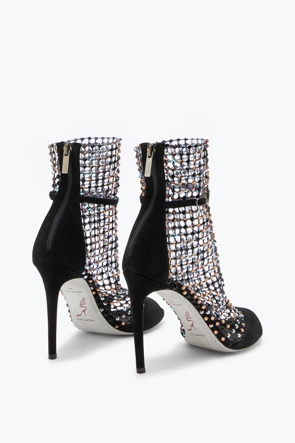 joyas galaxia negro sandalia 105 rene caovilla