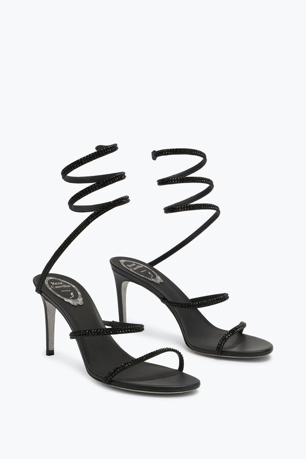 joyas finas sandalias de tacón cleo rene caovilla