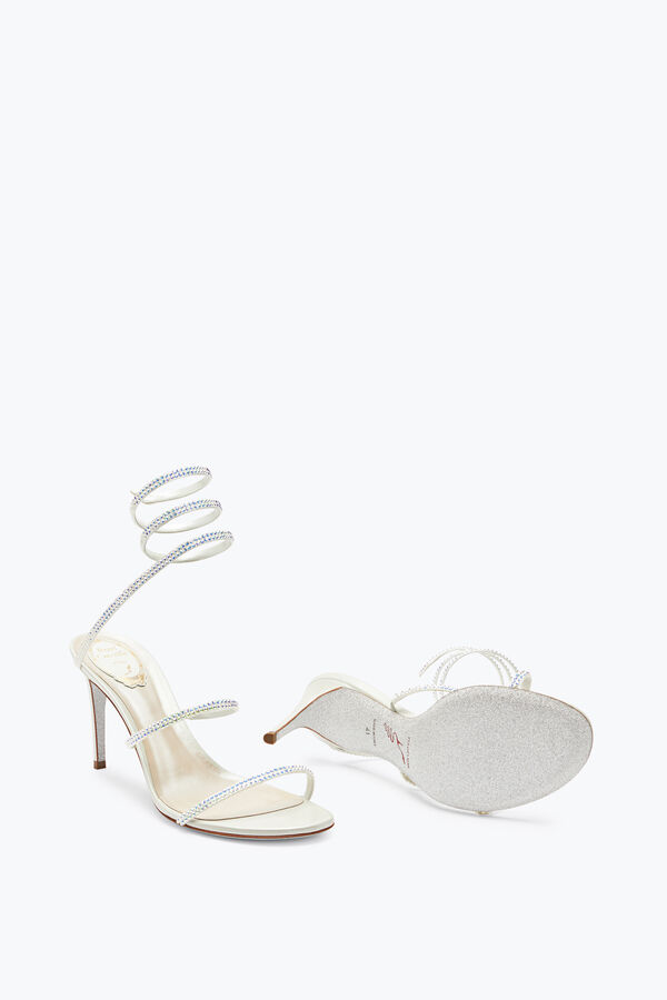 joyas de raso sandalias joya cleo rene caovilla