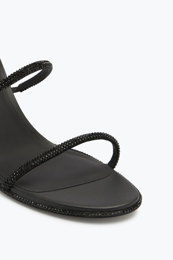joyas cleo negro sandalia 80 rene caovilla