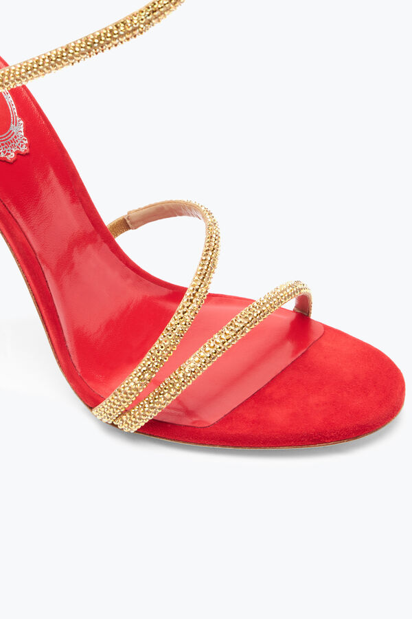 joyas margot joya roja sandalia 105 rene caovilla