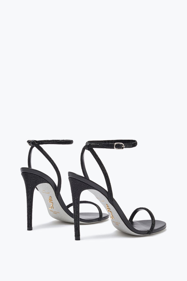 joyas ellabrita cristal negro sandalia 105 rene caovilla