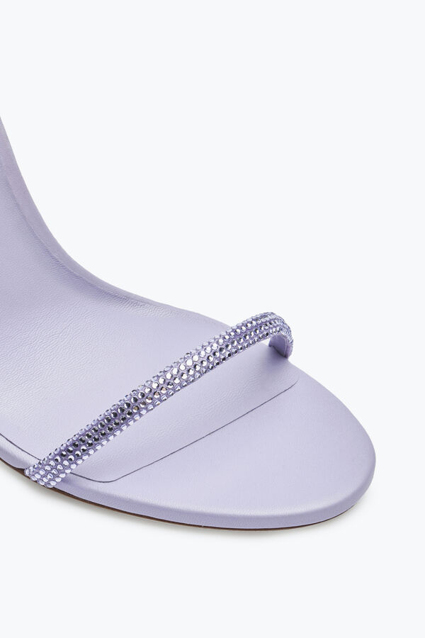 joyas ellabrita de cristal de lavanda sandalia 105 rene caovilla