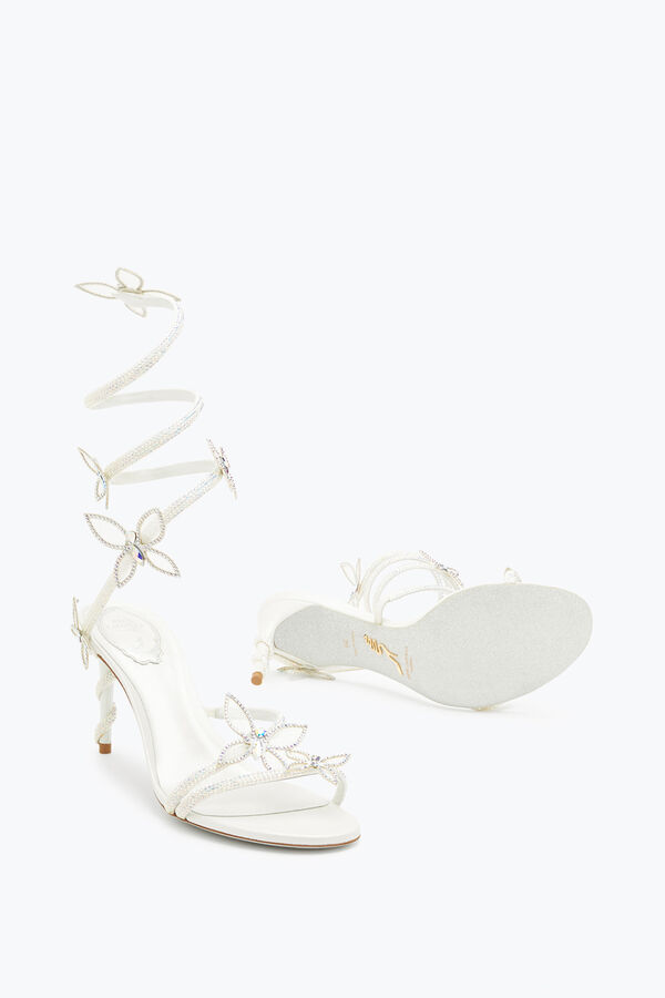joyas margot blanco sandalia con mariposas 80 rene caovilla