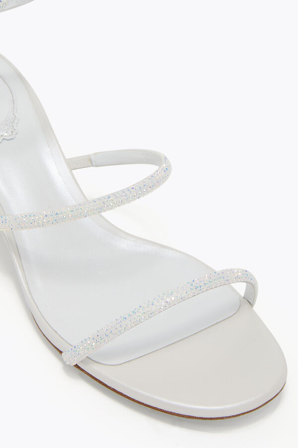 joyas cleo blanco sandalia 40 rene caovilla
