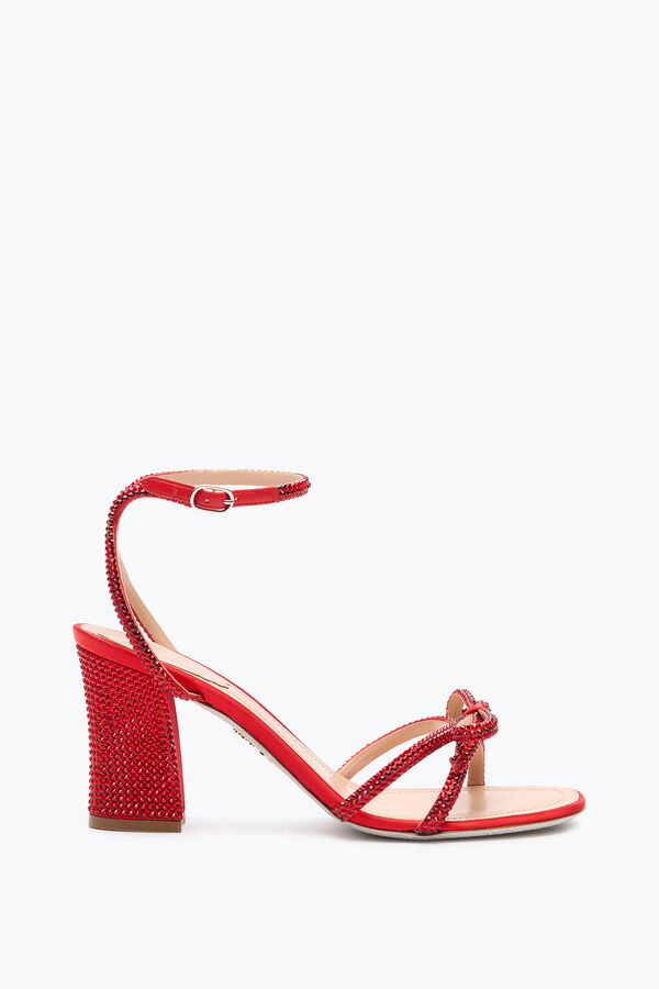 joyas nicole rojo sandalia 80 rene caovilla