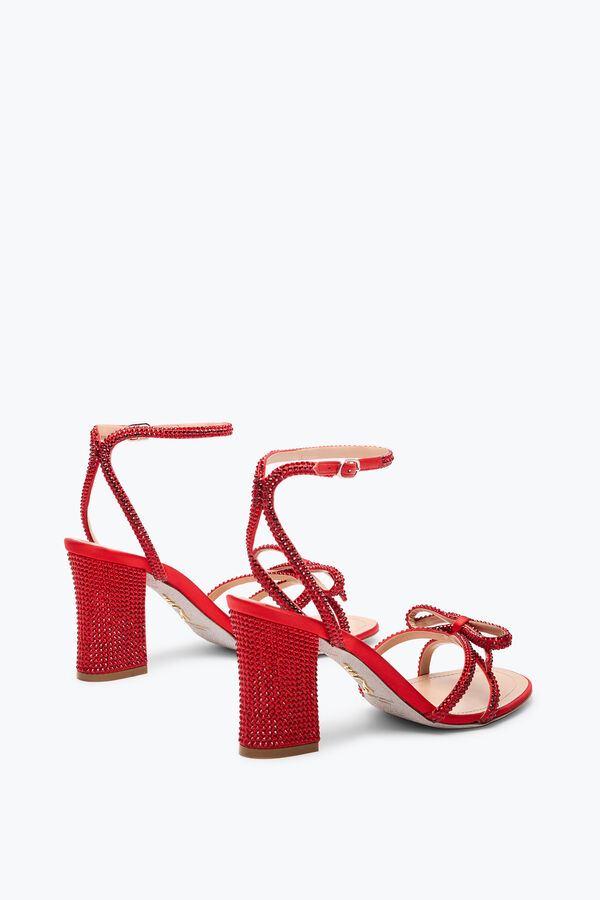 joyas nicole rojo sandalia 80 rene caovilla