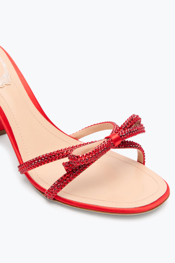 joyas nicole rojo sandalia 80 rene caovilla