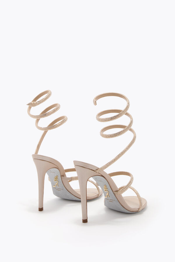 joyas cleo de oro de la sandalia 105 rene caovilla