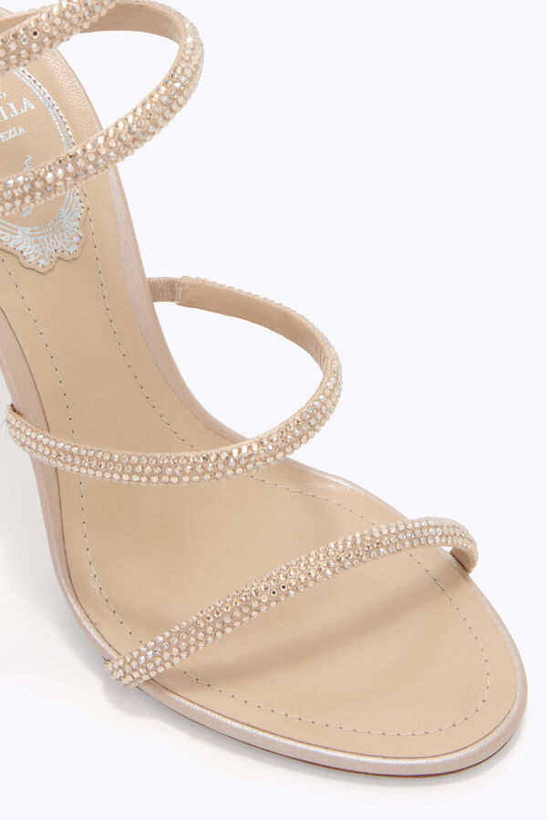 joyas cleo de oro de la sandalia 105 rene caovilla