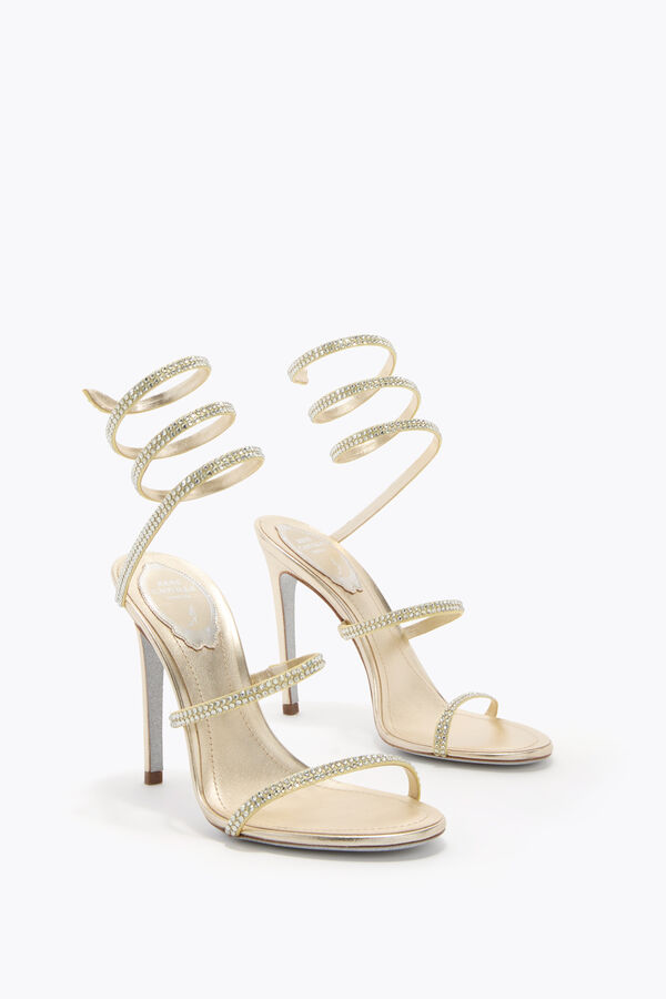 joyas cleo de limÓn amarillo sandalia 105 rene caovilla