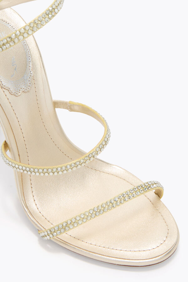 joyas cleo de limÓn amarillo sandalia 105 rene caovilla