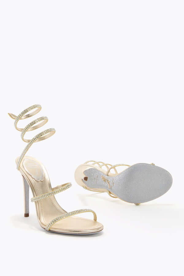 joyas cleo de limÓn amarillo sandalia 105 rene caovilla