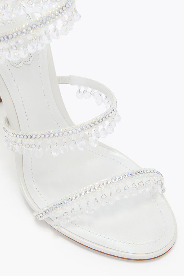 joyas araÑa blanca sandalia 105 rene caovilla