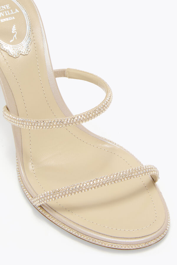 joyas cleo champagne sandalia 80 rene caovilla