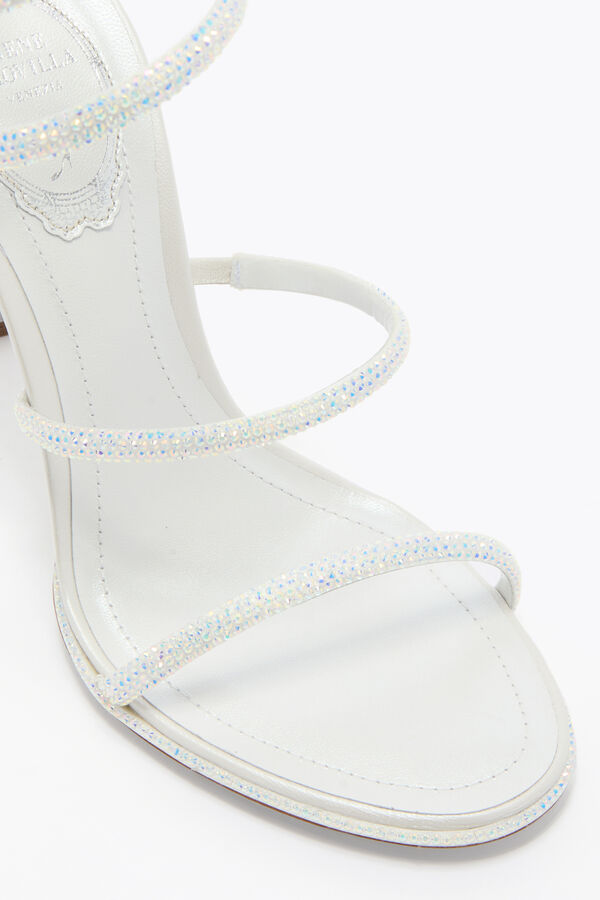 joyas cleo blanco sandalia 105 rene caovilla