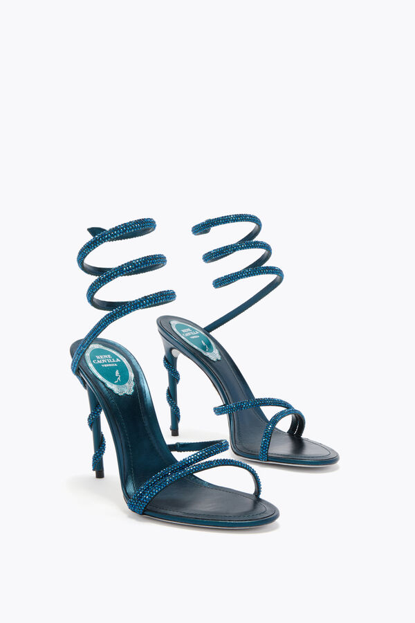 joyas margot teal sandalia 105 rene caovilla