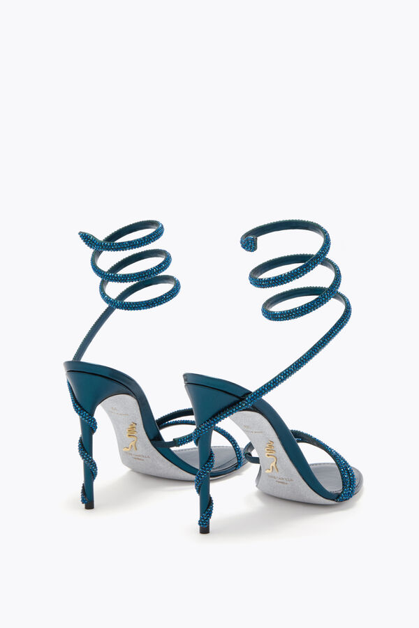 joyas margot teal sandalia 105 rene caovilla
