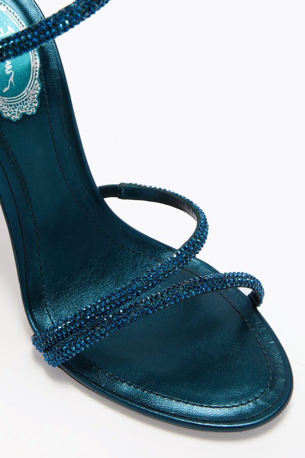 joyas margot teal sandalia 105 rene caovilla