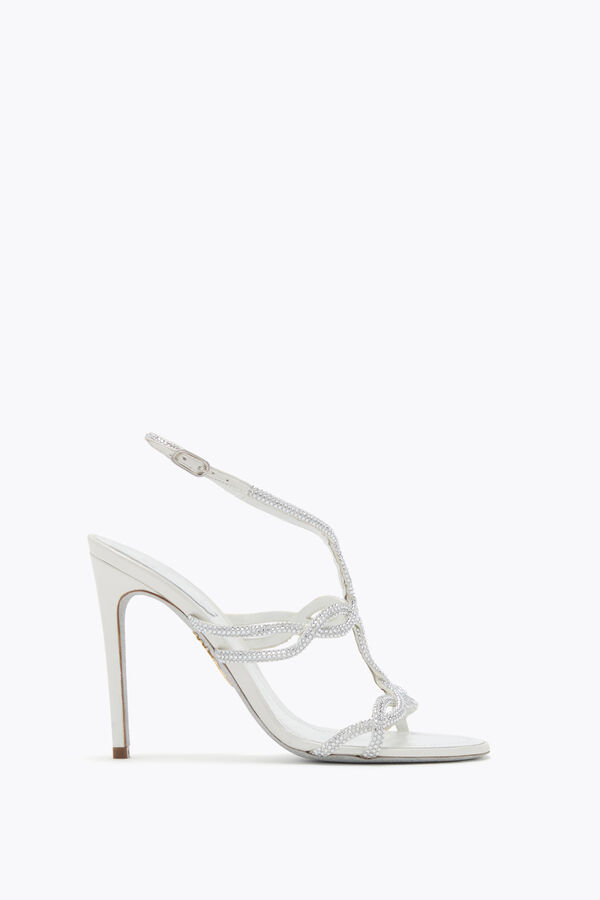 joyas dalilah blanco sandalia 105 rene caovilla
