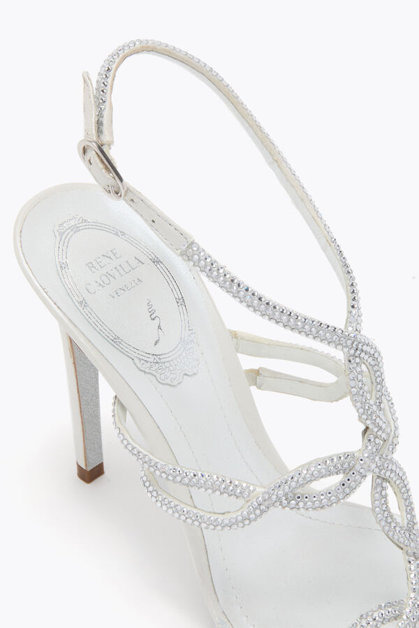 joyas dalilah blanco sandalia 105 rene caovilla