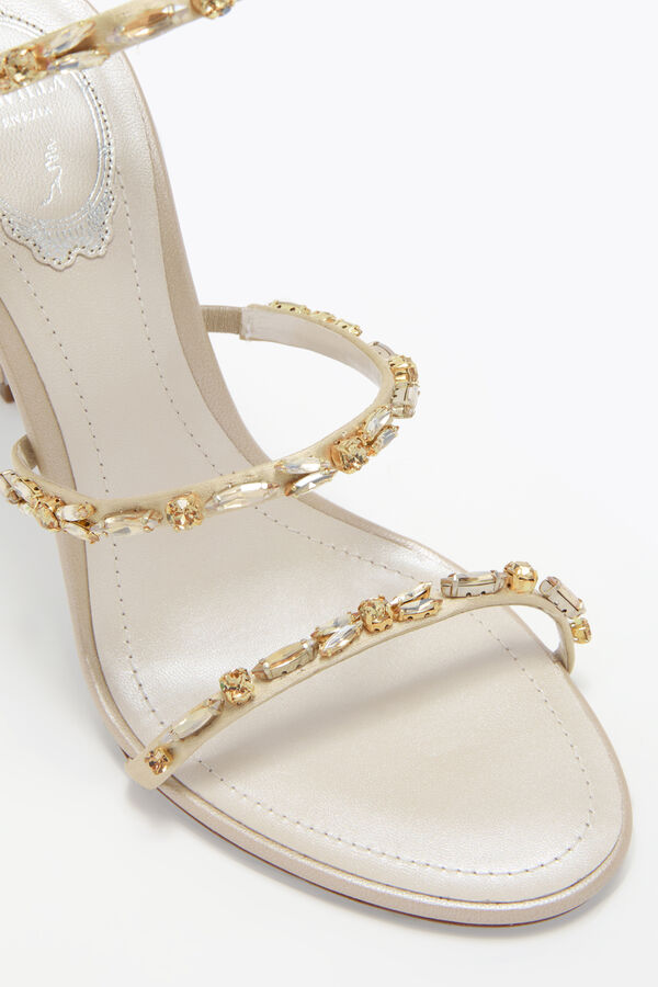joyas de oro de marfil sandalia 105 rene caovilla