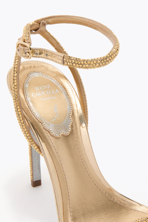 joyas ellabrita champagne sandalia 105 rene caovilla