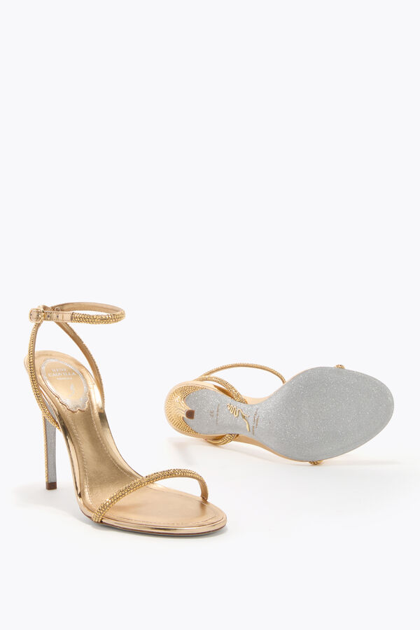 joyas ellabrita champagne sandalia 105 rene caovilla