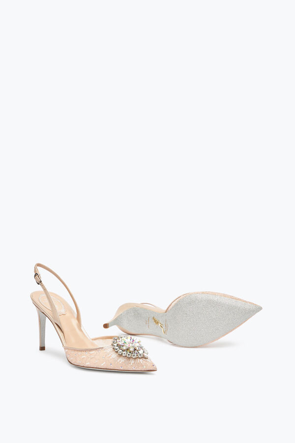joyas barbara desnudo slingback 80 rene caovilla