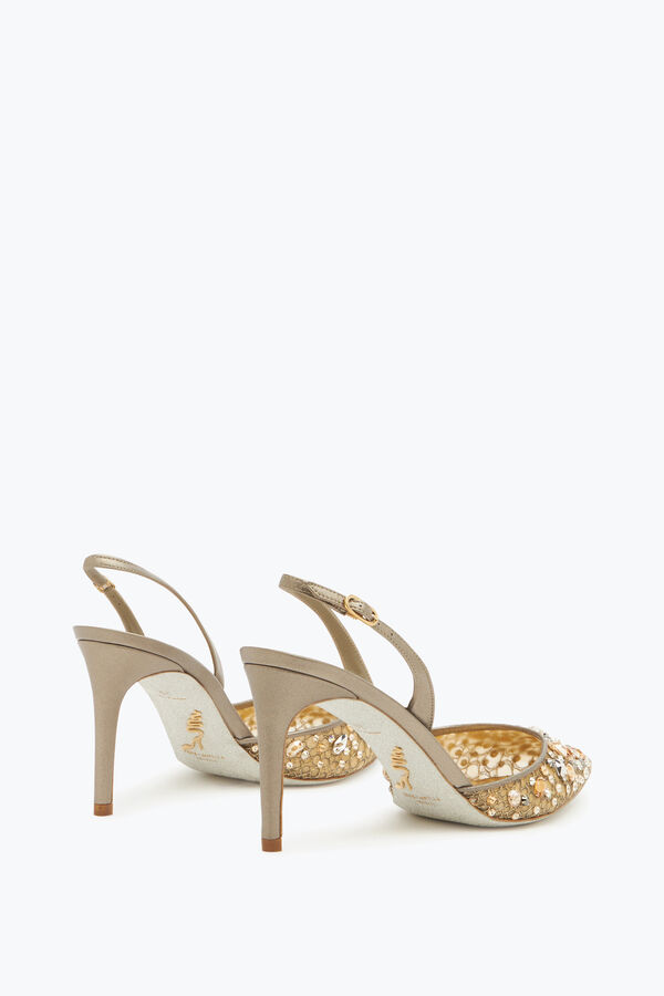 joyas de la cenicienta de bronce slingback 80 rene caovilla