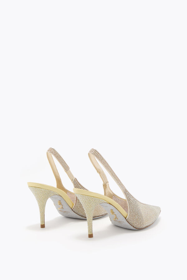 joyas jinny amarillo limÓn slingback 80 rene caovilla