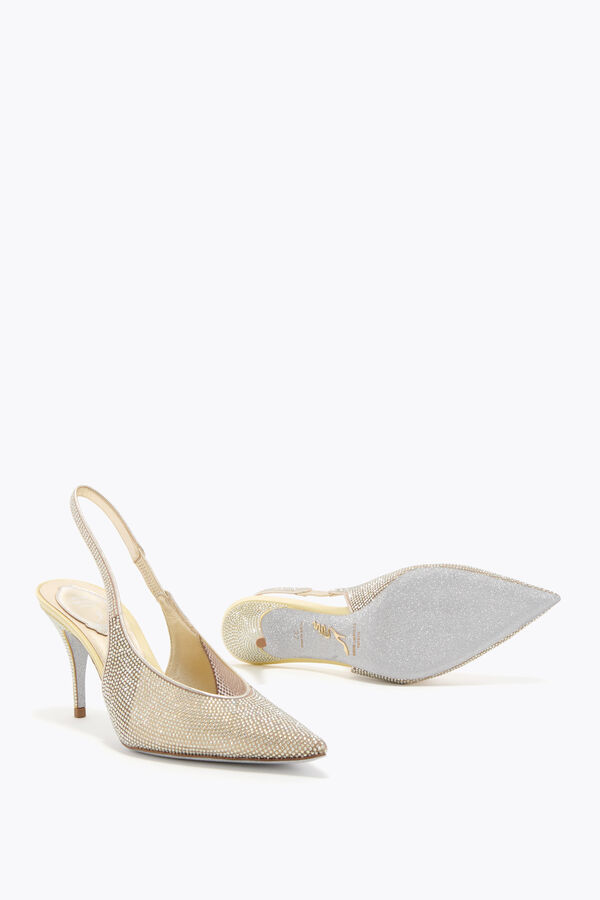 joyas jinny amarillo limÓn slingback 80 rene caovilla